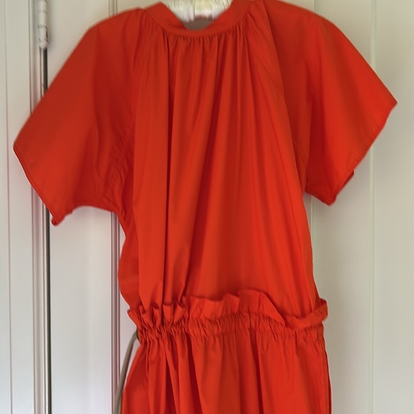 Sofie D'Hoore Bright Orange Dress size 34 EUC - Picture 6 of 7